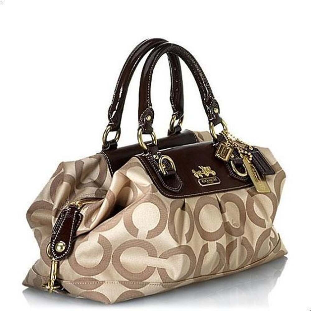 Coach Madison Opt Art Signiture Sabrina Satchel